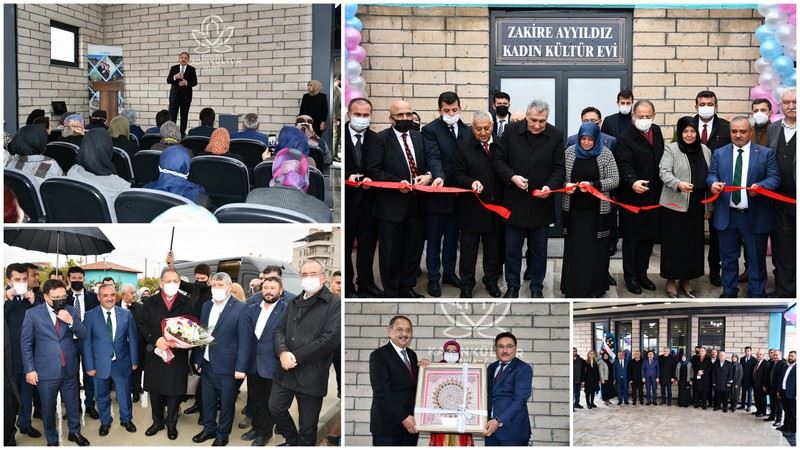 İscehisar Zakire Ayyıldız Kadın Kültür Evi’nin açılışı yapıldı