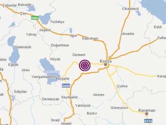 Komşu ilimizde deprem meydana geldi