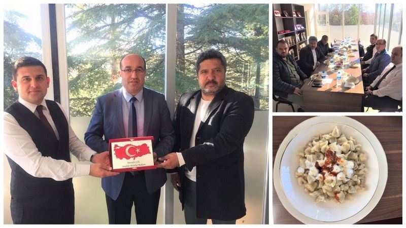 Başkan Ali Arslan, Sandıklı Heyeti’ni ağırladı