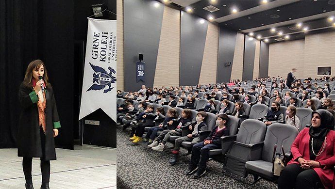 Girne Koleji kadın hakları günü dolayısıyla söyleşi düzenledi