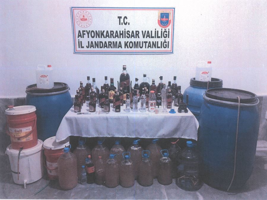 Kaçak alkol üreticisi Sultandağı’nda yakalandı