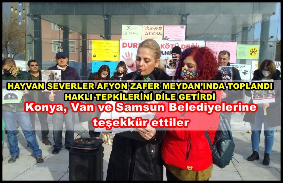 Konya, Van ve Samsun Belediyeleri’ne teşekkür ettiler