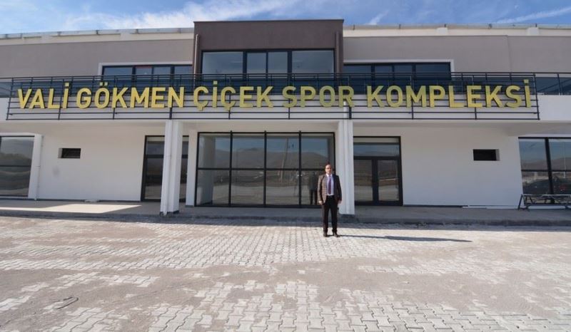 Sandıklı Spor Kompleksi 9 farklı branşta hizmet verecek