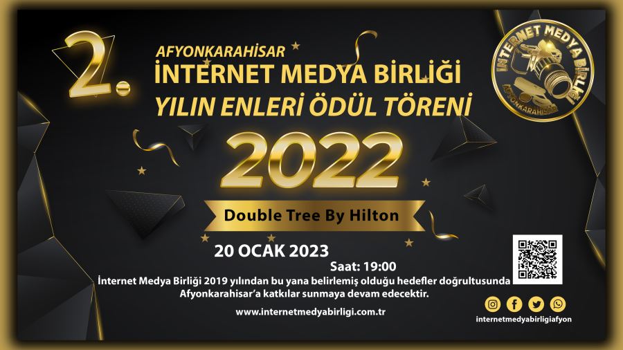 İNTERNET MEDYA BİRLİĞİ 2. YILIN ENLERİ TÖRENİ İÇİN GERİ SAYIM BAŞLADI