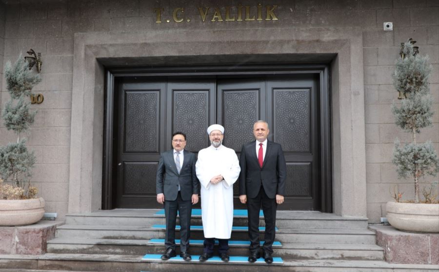 Ali Erbaş: “Afyonkarahisar’dan din hizmetleri eğitimleri çok iyi”