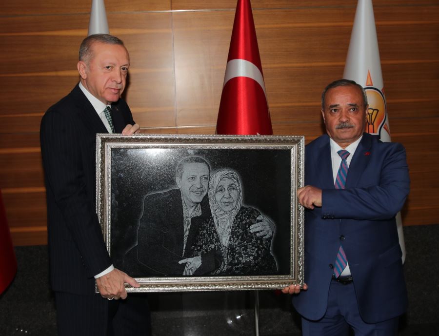Ahmet Şahin Cumhurbaşkanı Erdoğan ile görüştü