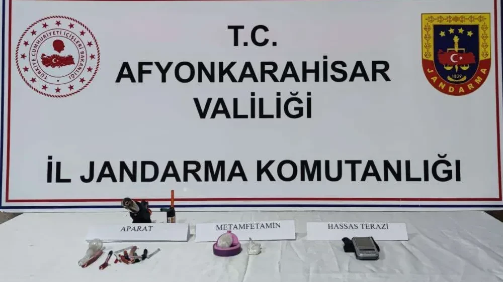 Uyuşturucu Taşıyan Şüpheli Afyon