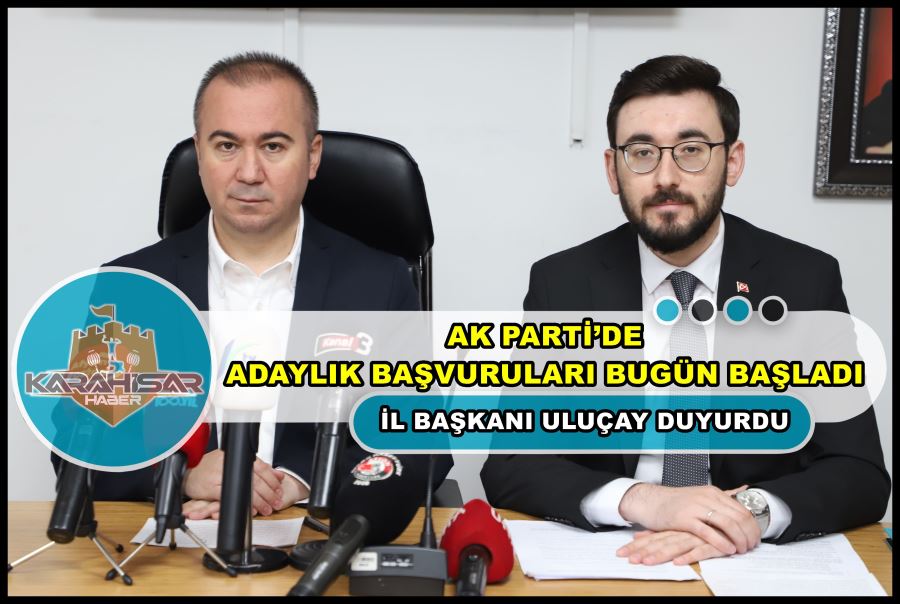 AK Parti’de adaylık başvuruları bugün başladı