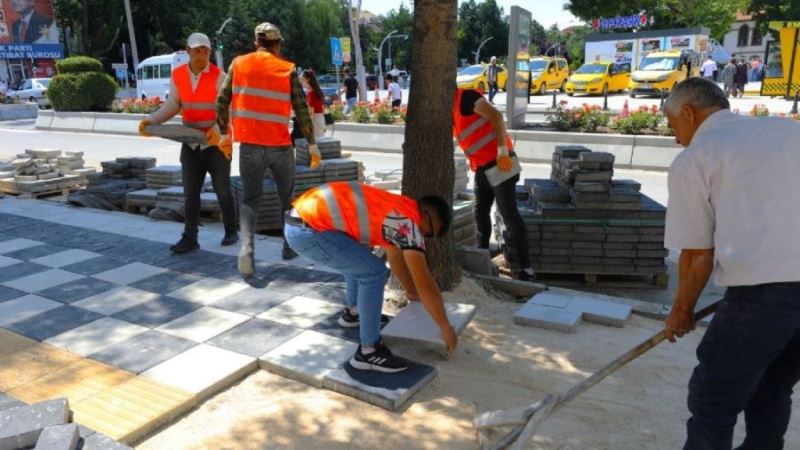 Kaldırım Yenileme Çalışmaları