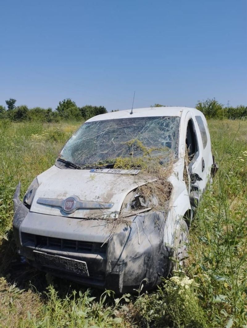 Dikkatsizlik sonucu trafik kazası meydana geldi 