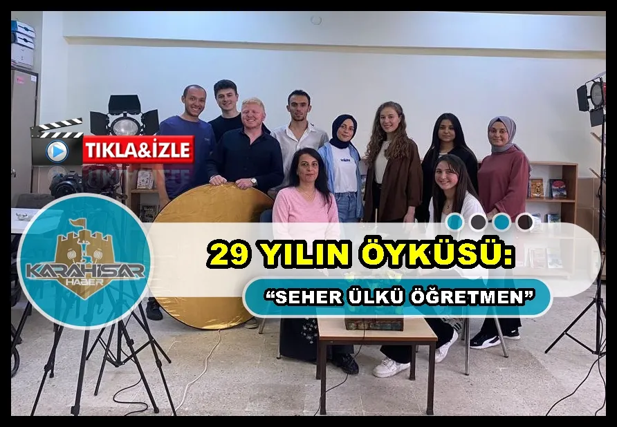 29 yılın öyküsü: “Seher Ülkü Öğretmen”