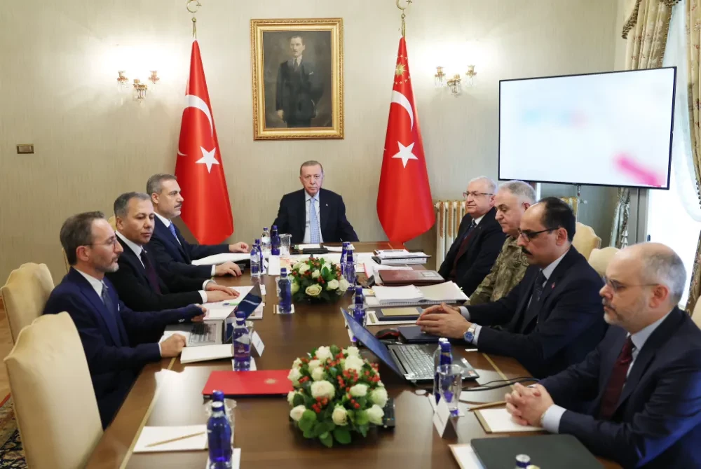 Cumhurbaşkanı Erdoğan Başkanlığında Dolmabahçe