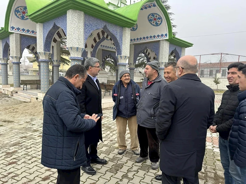 Milletvekili Özkaya ve İl Başkanı Şahin, Hemşehrileriyle Buluştu