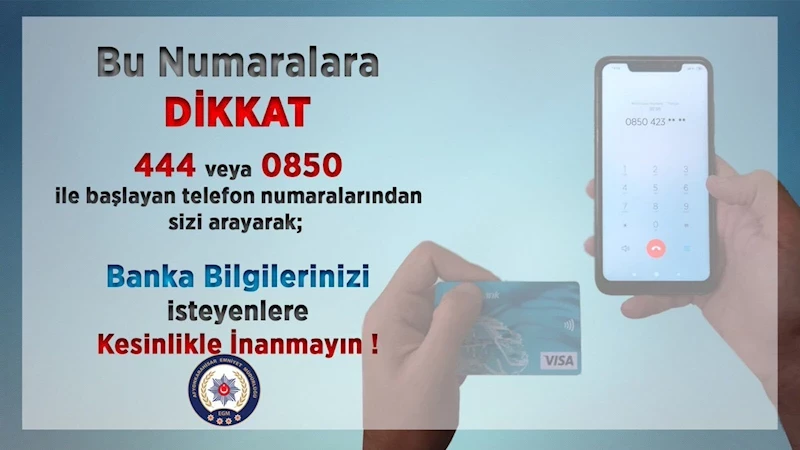 Telefon Dolandırıcılığına Dikkat!