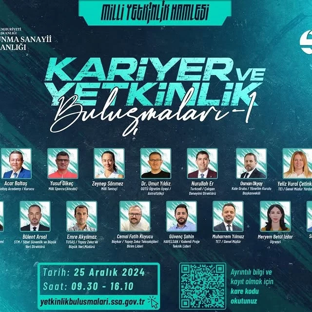 Gençler İçin Kariyer ve Yetkinlik Buluşmaları Başlıyor