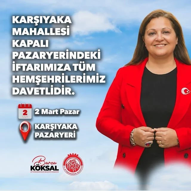 Afyonkarahisar Belediye Başkanı Burcu Köksal