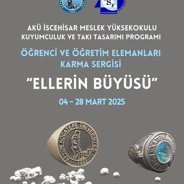 Ellerin Büyüsü Karma Sergisi Afyon Kocatepe Üniversitesi