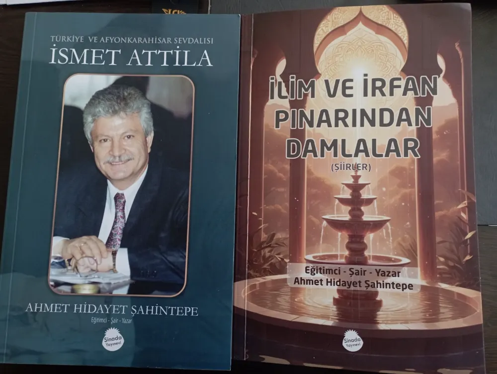 EĞİTİMCİ YAZAR ŞAHİNTEPE’DEN 2 ÖNEMLİ KİTAP