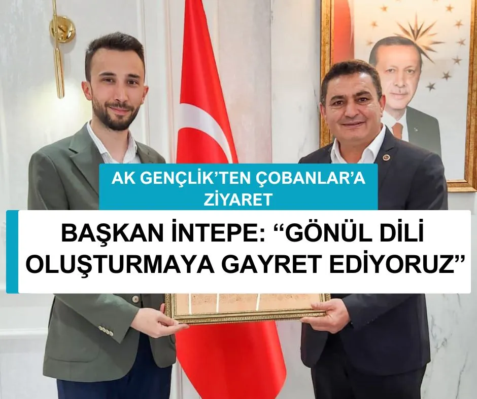 BAŞKAN İNTEPE: “GÖNÜL DİLİ OLUŞTURMAYA GAYRET EDİYORUZ”