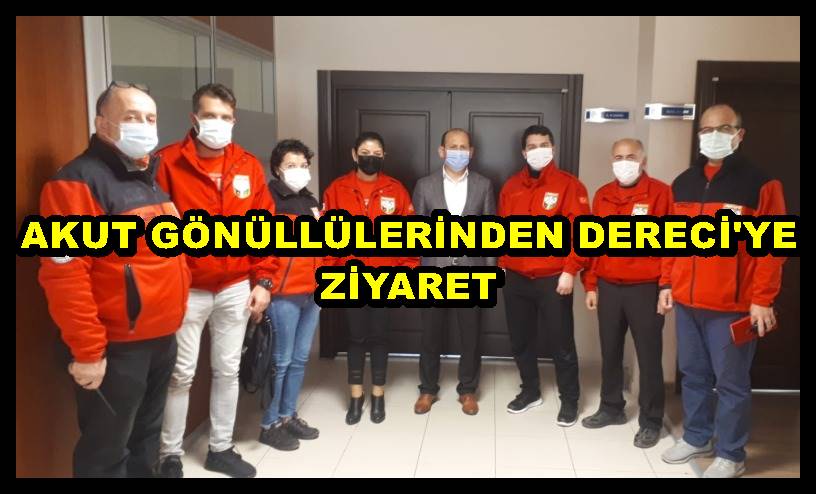 AKUT GÖNÜLLÜSÜ KOŞUCULARDAN DERECİYE ZİYARET