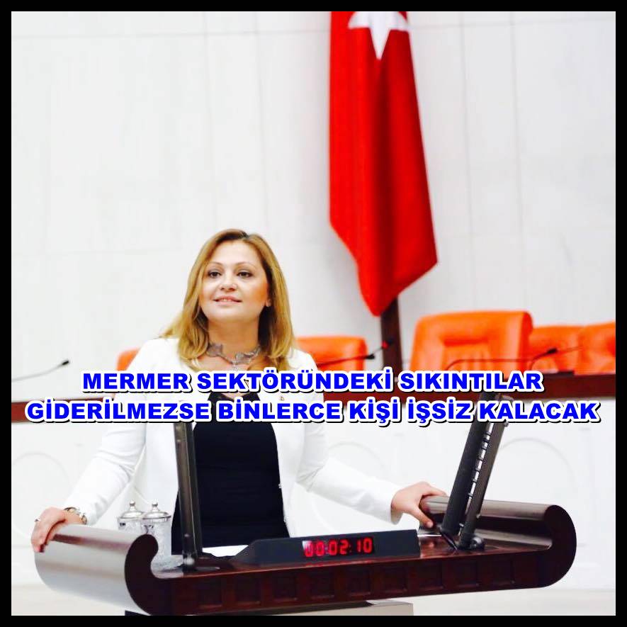 Mermer sektöründeki sıkıntılar giderilmezse binlerce kişi işsiz kalacak