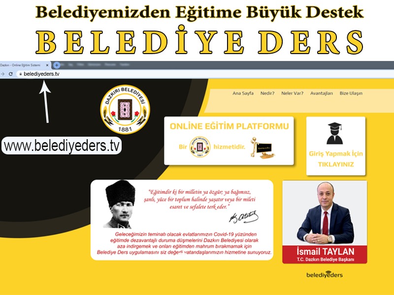 BELEDİYE DERS BÜYÜK İLGİ GÖRDÜ