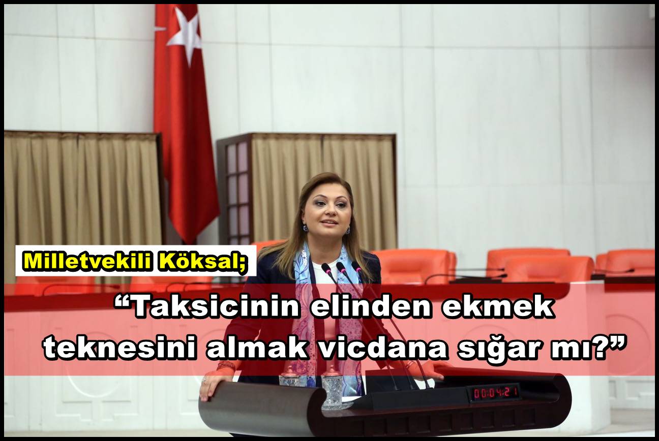 ?Taksicinin elinden ekmek teknesini almak vicdana sığar mı??