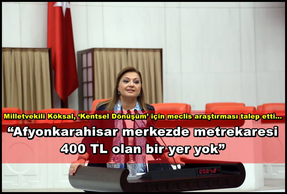 ?Afyonkarahisar merkezde metrekaresi 400 TL olan bir yer yok?