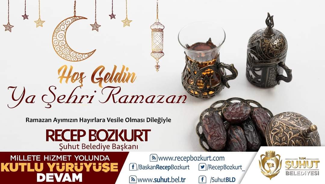 Başkan Bozkurt`tan Ramazan Ayı mesajı