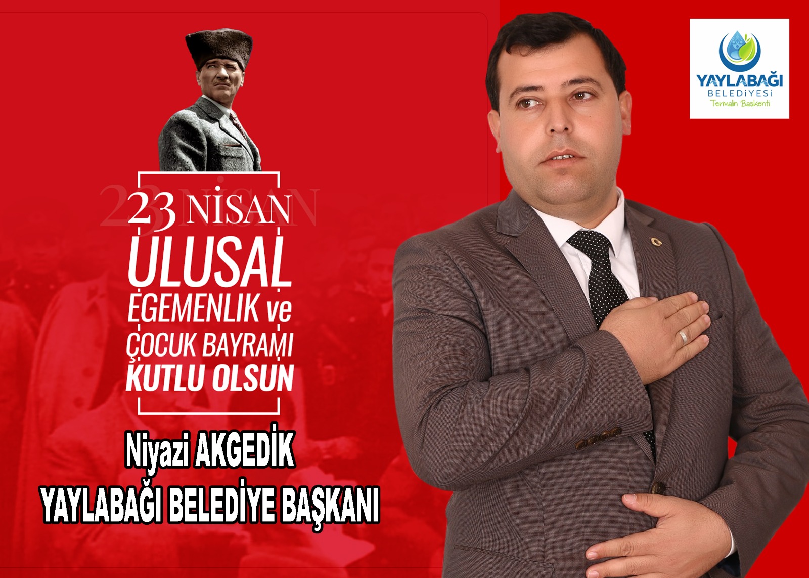 Başkan Akgedik?ten 23 Nisan mesajı