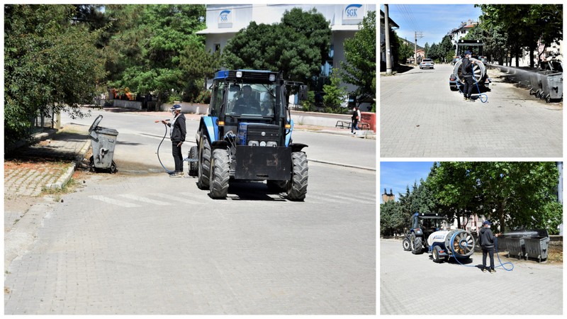 Çay İlçesi?nde ilaçlama çalışmaları yapılıyor