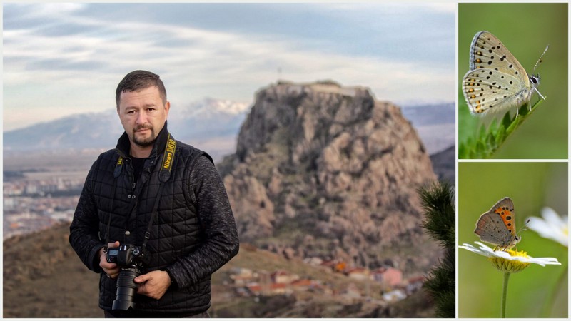 Akın?ın kelebek fotoğrafları hayran bıraktı