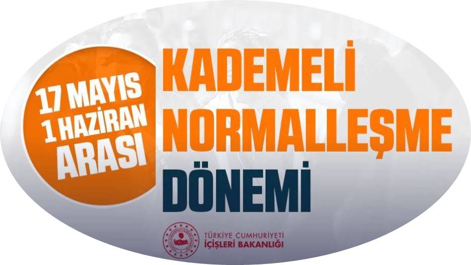 Kademeli normalleşme dönemi bugün başlıyor