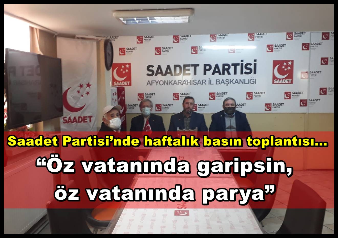 ?Öz vatanında garipsin, öz vatanında parya?