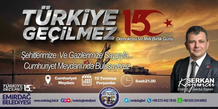 Başkan Koyuncu?dan 15 Temmuz mesajı