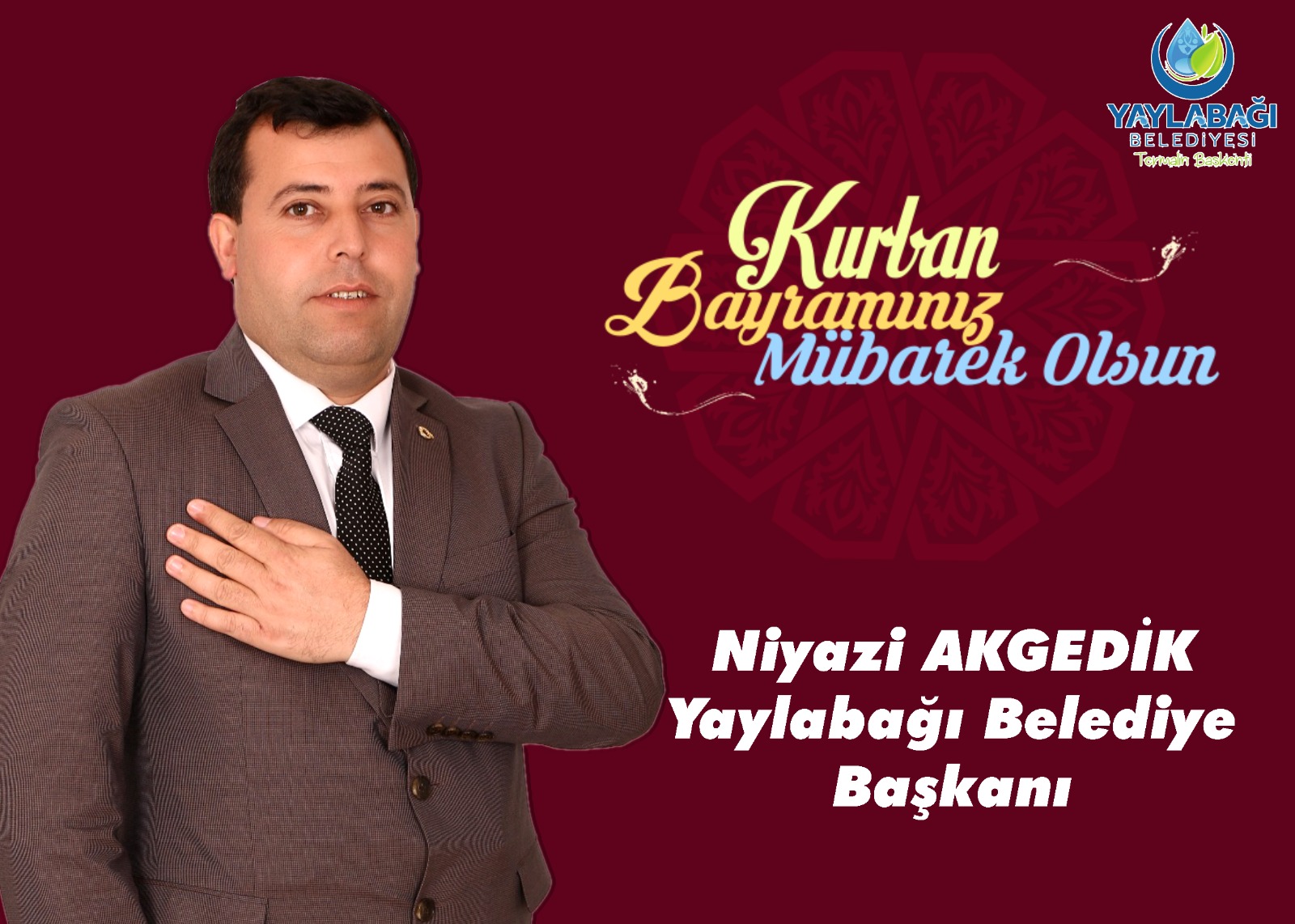 Başkan Akgedik?ten Kurban Bayramı mesajı