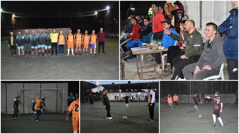 Dazkırı?da halı saha futbol turnuvası başladı